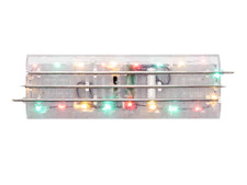 Lionel Lighted FasTrack 10" Straight 4-Pack 2025010 