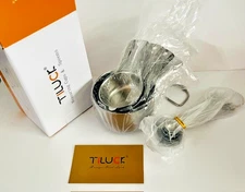 TILUCK Stainless Steel Measuring Cups & Spoons Set, Cups and Spoons, for Kitchen