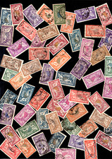 VRAC = 55 Type MERSON, Oblitérés / Lot Timbres France n°6