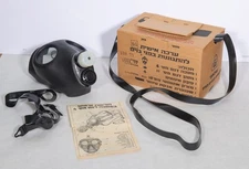 Vintage Israeli Civilian Gas Mask Model No. 4 Gulf War Era No Filter