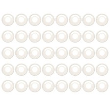 Plastic Book Binding Discs 40Pcs 28mm Circle Discbound Expansion, White