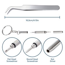 Eyeglass Nose Pads 60 Pairs  Screw-in Eyeglasses Nose Pads Soft Silicone