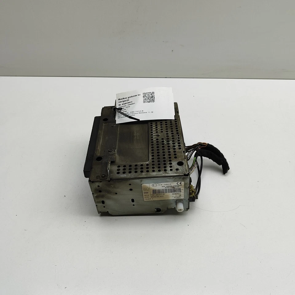 FORD FOCUS MK3 C346 Musik Navi CD Radio Player Kopfeinheit F1BT-18C815-LM 2017 - Bild 2 von 4