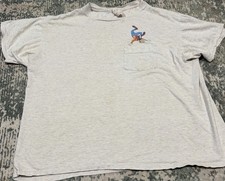 Vintage 90s Disney Designs Goofy Pocket T Shirt Single Stitch Made In USA L XL