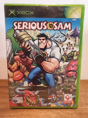 RAR Serious Sam Original Microsoft Xbox Videospiel Brandneu Factory Sealed
