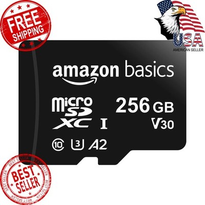 Amazon Basics 256GB microSDXC Card A2 U3