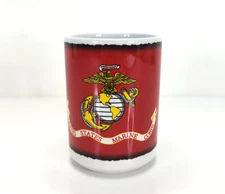 Officially Licensed United States Marines Corps w/ Eagle Coffee Mug Cup Used