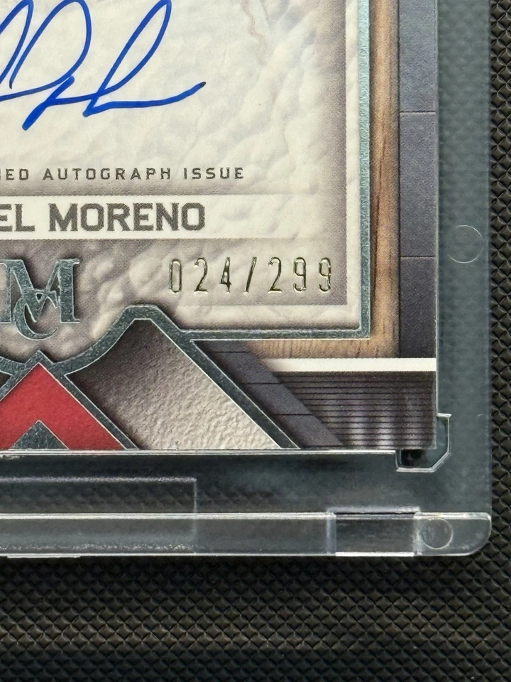 2023 Topps Museum Collection - Archival Autographs Gabriel Moreno #AA-GM /299... - Image 2 of 3