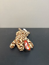 Rare: Ty Teenie Beanie Babies  Freckles  The Leopard W/ Tag Errors