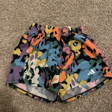Adidas Girls Multi Color Shorts Size Large 14 