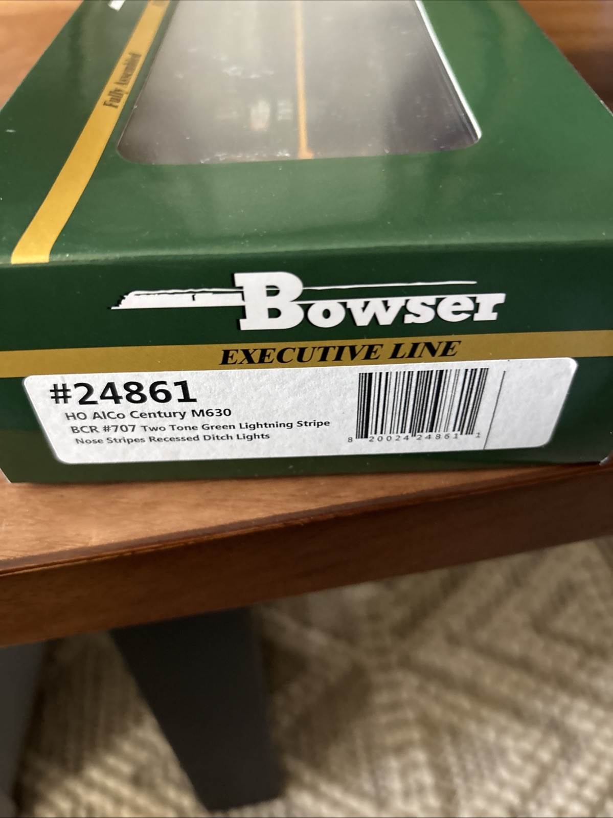 Bowser 24861 HO Scale British Columbia Railway Alco Century M630 Locomotive #707