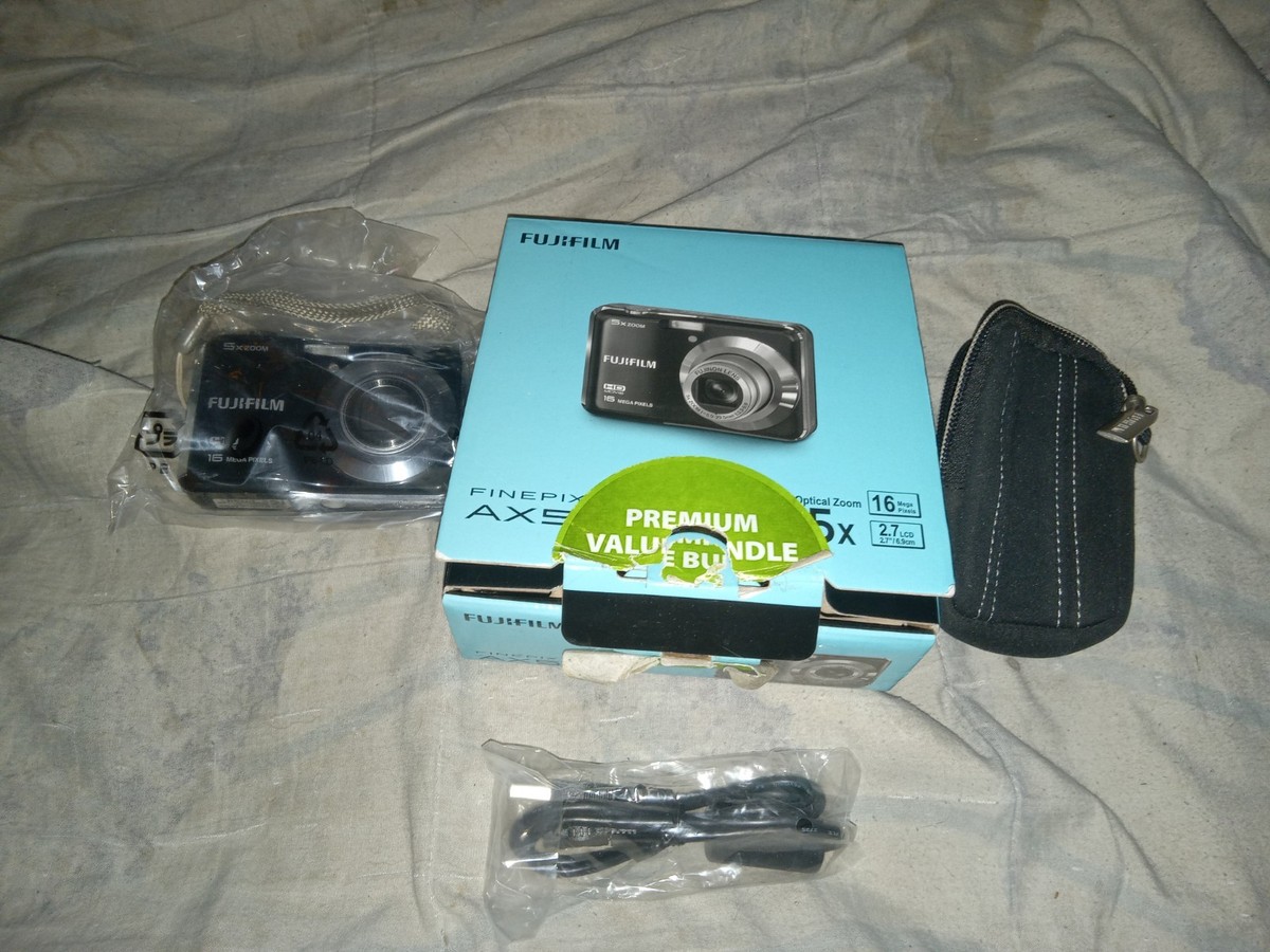 Fujifilm FinePix A Series AX550 16.0MP Digital Camera - Black for