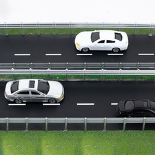 Recinzione industriale in miniatura per modellismo ferroviario layout scala 1 87