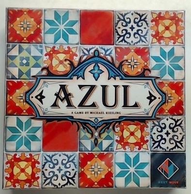 Plan B Games , Azul, Tile Laying Game, Ages 8+, 2 to 4 Players, 30 to 45 Minutes