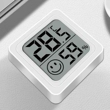 1pc LCD Digital Thermometer Hygrometer Indoor Temperature Humidity Gauge - NEW