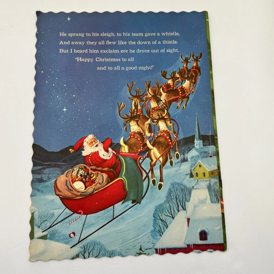 Детская книжка с картинками Night Before Christmas Clement Clarke Moore в мягкой обложке - Изображение 2 из 4