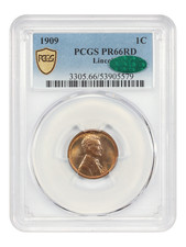 1909 1C Lincoln PCGS/CAC PR66RD - Lincoln Cent (Wheat Reverse) - First Year MPL