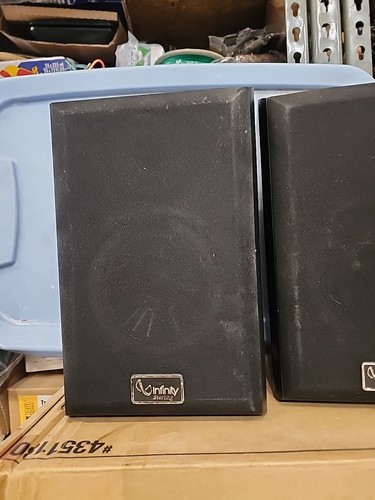 Par de altavoces de estantería Infinity SS2001 Sterling Series negros - Imagen 3 de 9