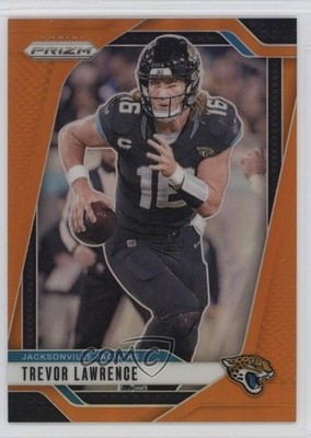 2024 Panini Prizm Orange Prizm 236/249 Trevor Lawrence #129 12l9