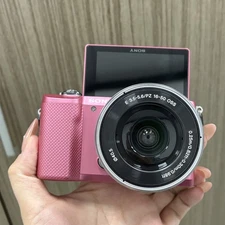 Sony Alpha a5000 20.1 MP pink Digital Camera w/16-50mm Lens PINK