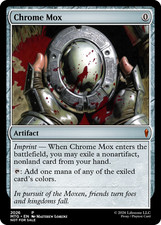 Chrome Mox - 2004 Manuel Bevand (MRD) World Championship Decks