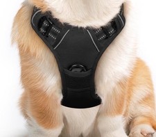 Dog Harness Medium Sized Dog No Pull Service Vest w/ Reflective Strips NEW