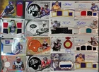 HUGE RPA, PATCH, AUTO, RELIC NUMBERED, REFRACTOR 150 FOOTBALL CARD LOT WITH RC's