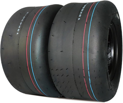 (2 Pack) 13X6.50-6 Lawn Mower Tires Tubeless, Replacement 13X6.5-6 Zero Turn Tir