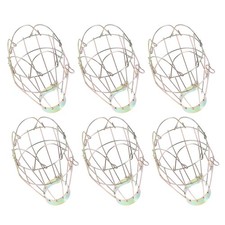 6 Pcs Reptile Heat Lamp Protection Net Craft Mesh Cover Lampshade Shell