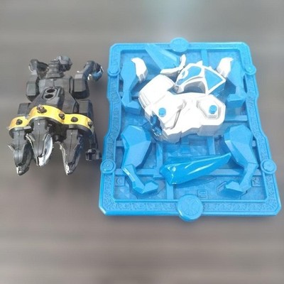 Kamen Rider Wizard Black Cerberus Blue Unicorn Figur