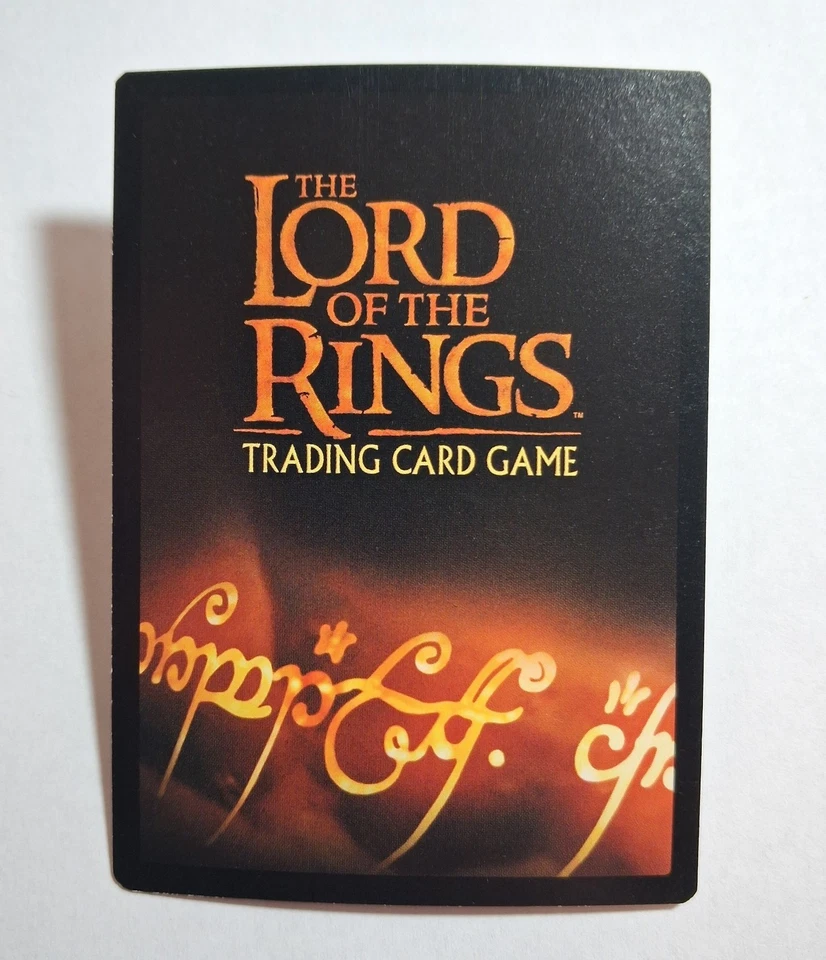 Decipher LOTR TCG Fellowship of the Ring BLACK STEED 1R208 FOIL LP - Image 2 of 4