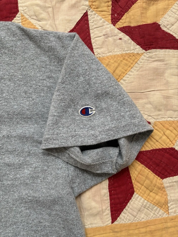 Camiseta Champion Vintage Años 80 Mezcla Algodón Rayón Talla XL Ropa Deportiva Foto 4 de 4