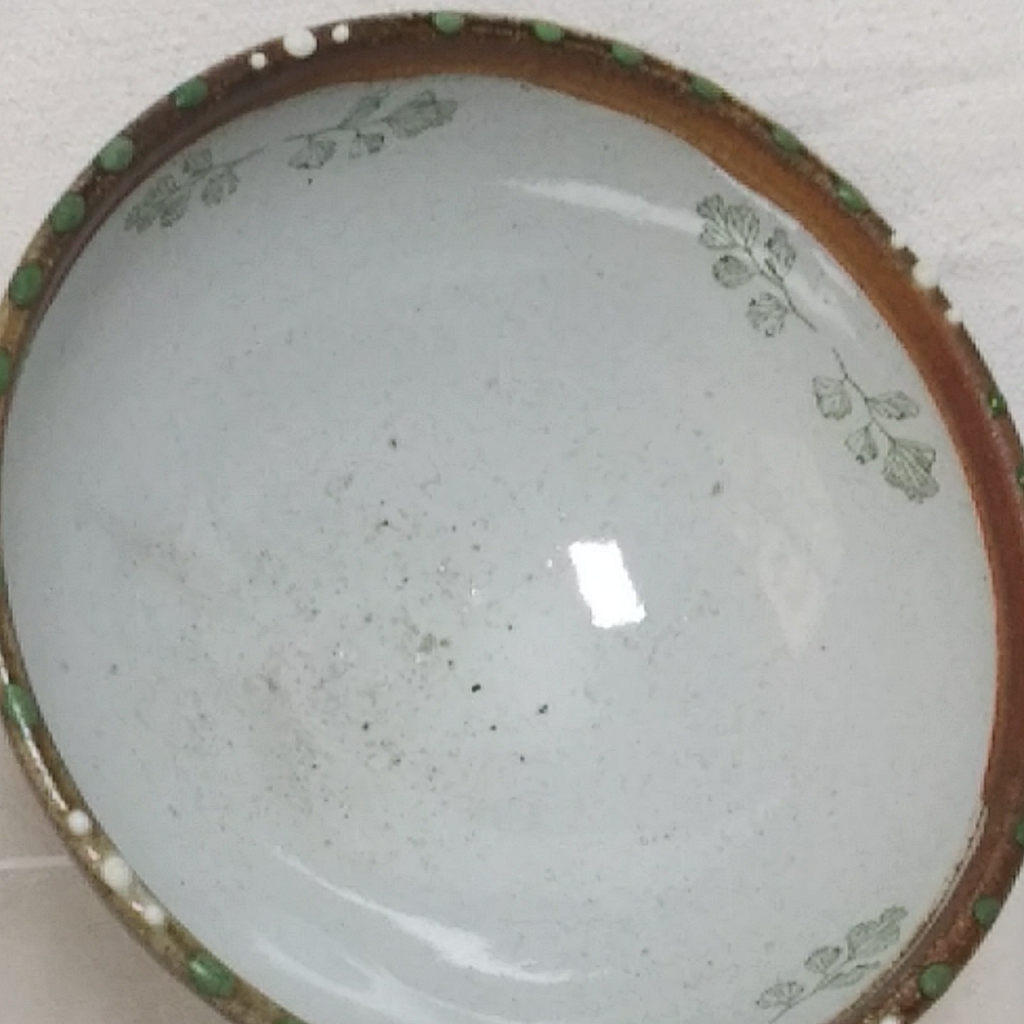 Handmade Studio Dish 6" Asian Bowl Signed Susan Wills Ceramic Pottery