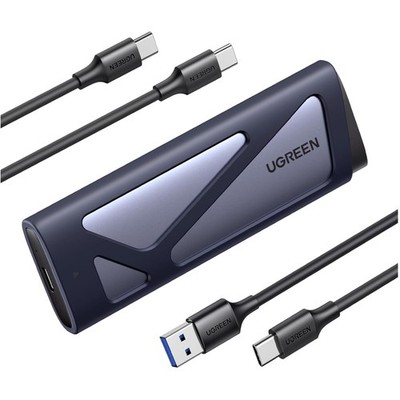 M.2 SSD Gehäuse Aluminium USB 3.2 Gen 2 NVMe SATA 970 EVO+ kompatibel