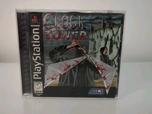 Clock Tower PS1 Black Label CIB w/ Reg Card PlayStation 1