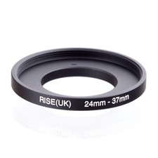 24mm-37mm Step Up Ring 24-37 DSLR Camera / 24mm Lens to 37mm Filter Cap Hood acc