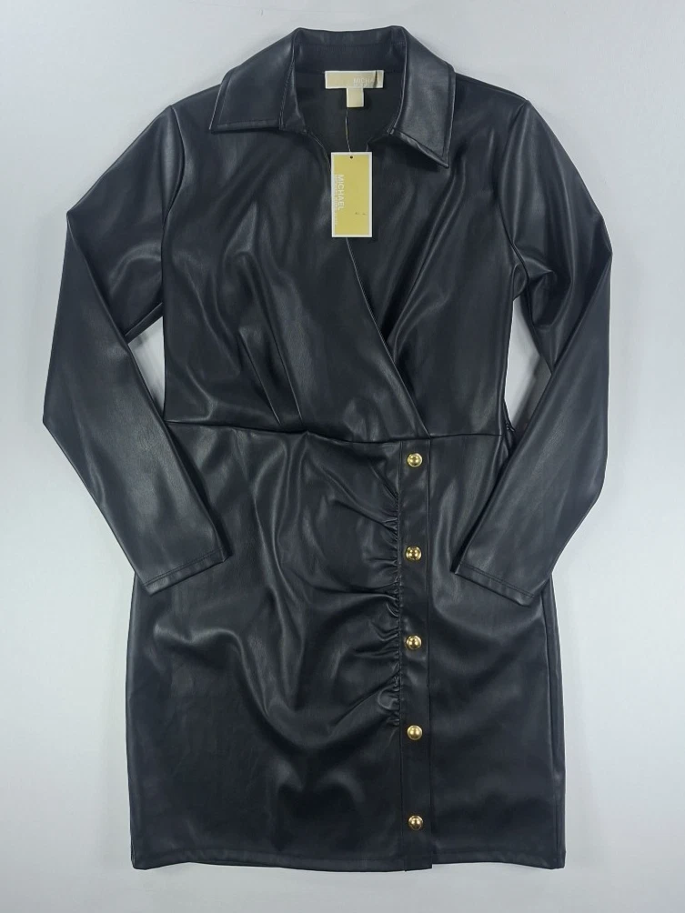Michael Kors Faux Leather Dresses for Women for sale | eBay