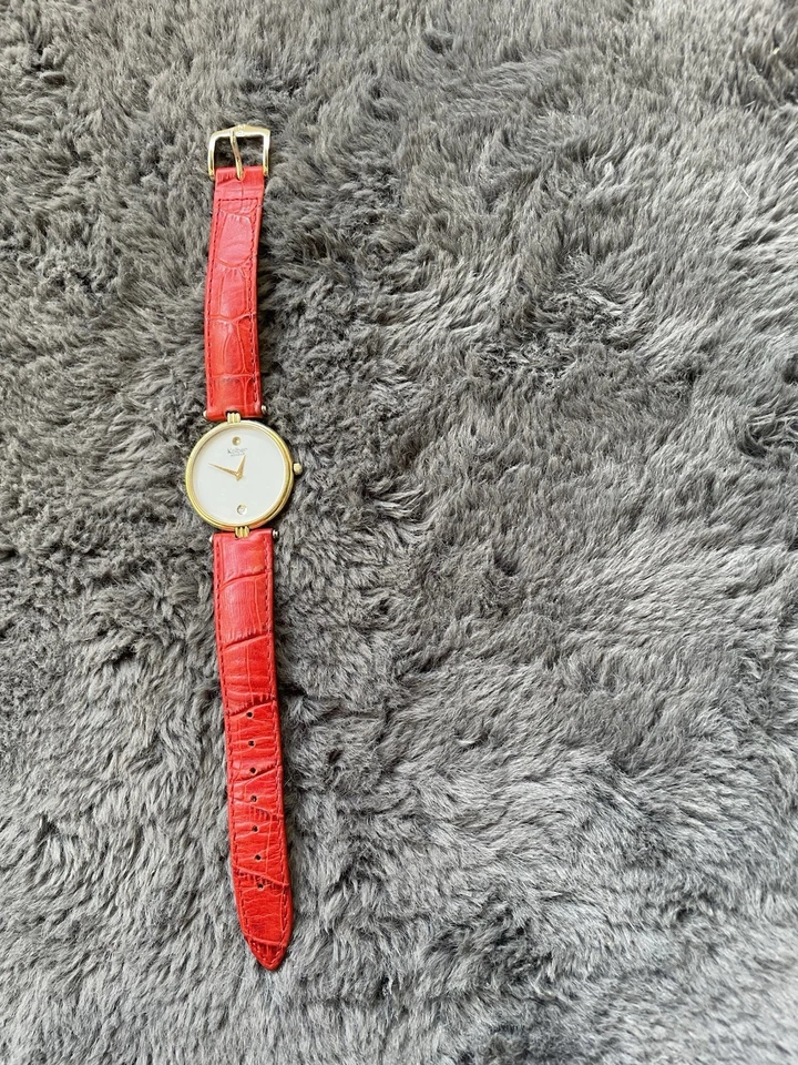 Reloj suizo Kolber Genève para dama - ETA cuarzo 7 joyas correa Hirsch Duke Foto 2 de 4