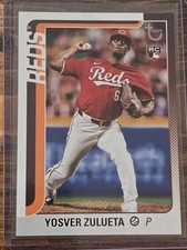 2025 Topps Series 2 Yosver Zulueta Vintage Stock /99 #372 Cincinnati Reds