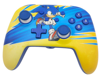 PowerA Enhanced Wired Controller for Nintendo Switch Sonic Hedgehog No Cord