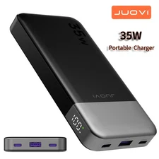 10000mAh 35W Power Bank Fast Charging Portable Charger External Battery Backup