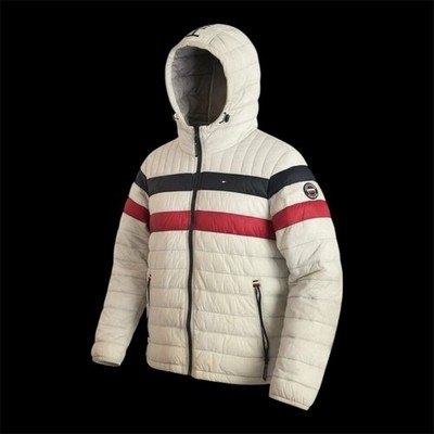 Tommy Hilfiger Men's Water Resistant Ultra Loft Filled Hooded Puffer Jacket NWT