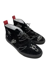 Del Toro Men’s Black Shoes Chukka Sneaker Size 10 