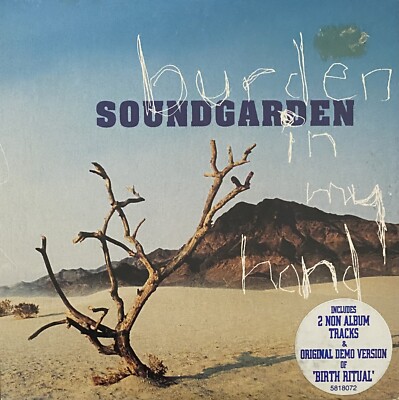 Soundgarden Burden In My Hand Australian CD Single