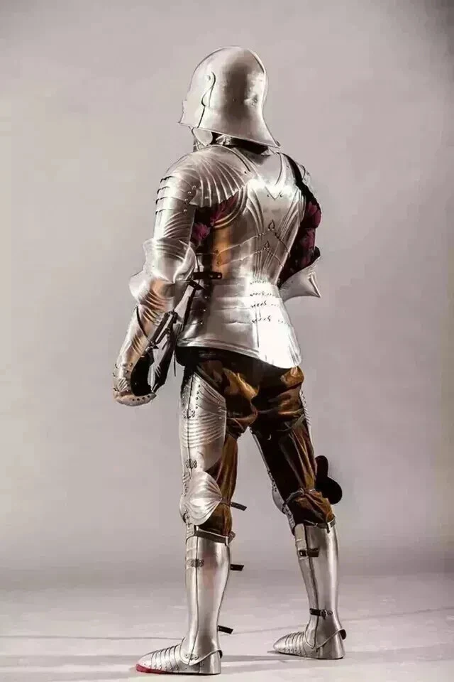 Medieval Gothic Wearable Knight Suit Of Armor Crusader Combat Full Body Armours - Image 2 of 4