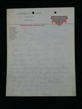 McCormick Deering Tri-Color Letterhead 1931 IHC Farmall NICE 'MD2'