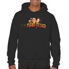 The Three Stooges Sweatshirt Funny 3 Wise Guys Curly Moe Larry Shemp Hoodie