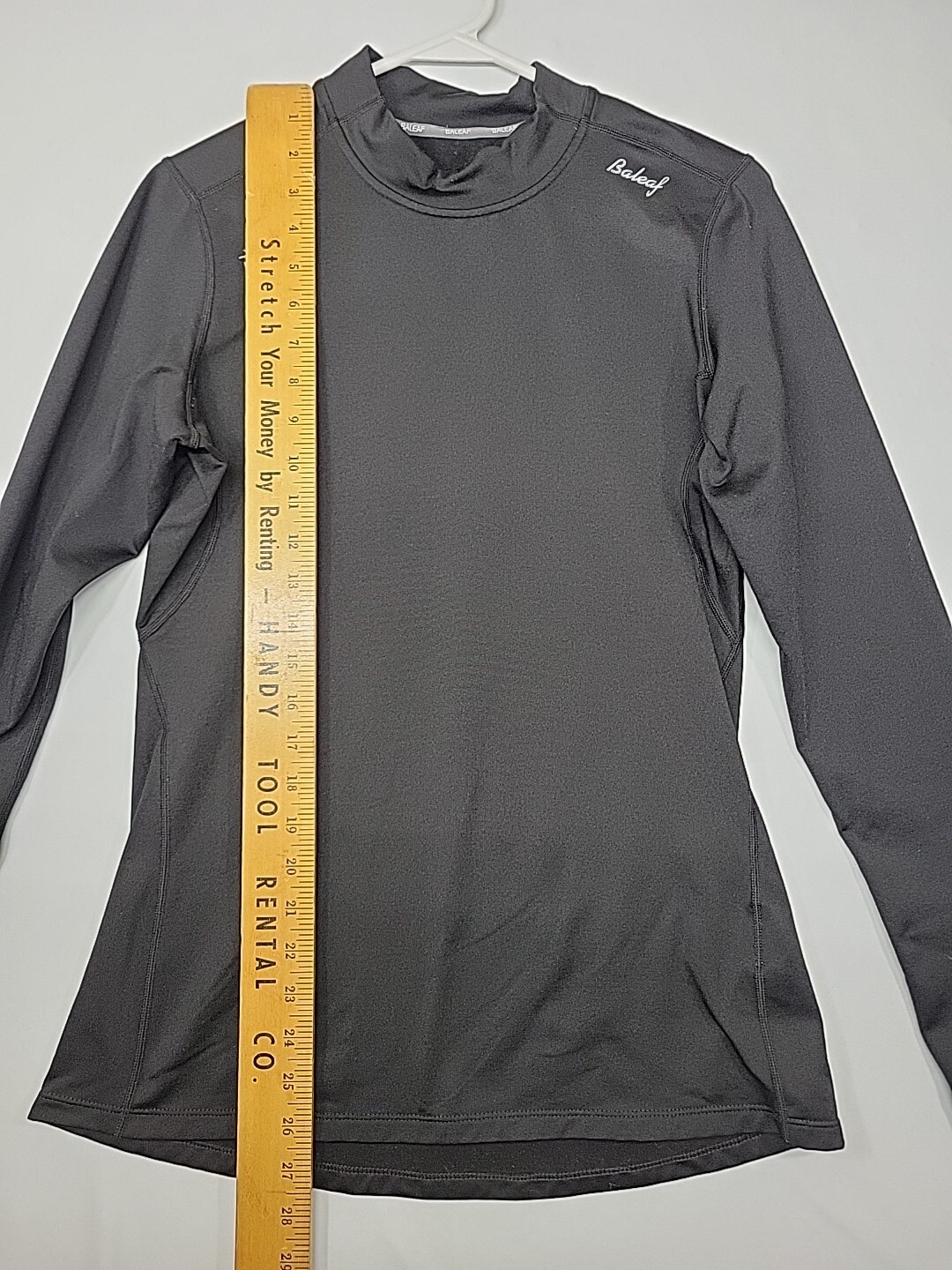 Baleaf Basic Compression Mock-Neck Pullover Shirt… - image 3