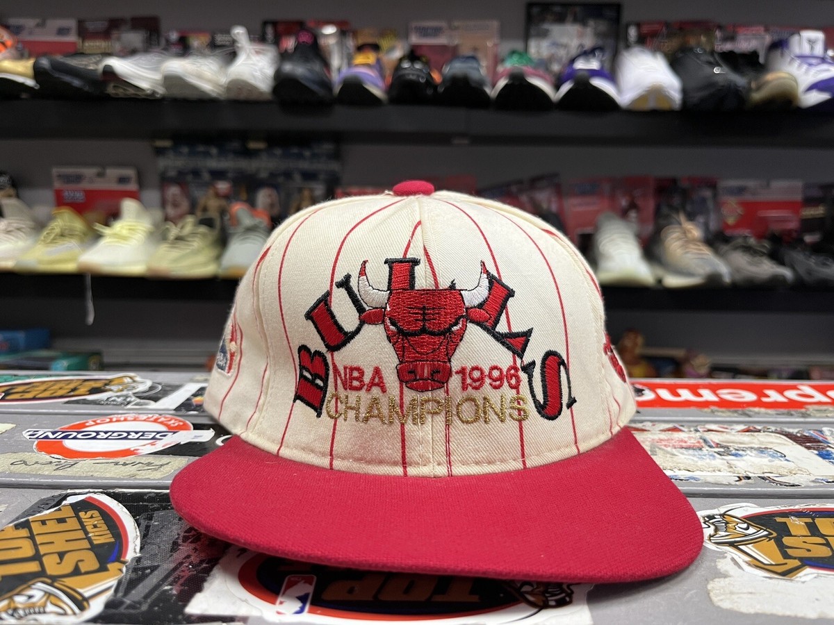 シカゴブルズNBAチャンピオンキャップ1996年CHICAGO BULLS STARTER NBA BULLS/シカゴブルズ チャンピオン キャップ 96年