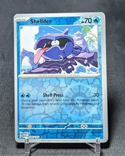Shellder Common Reverse Holo Water Scarlet & Violet 151 Pokemon TCG Card 090/165